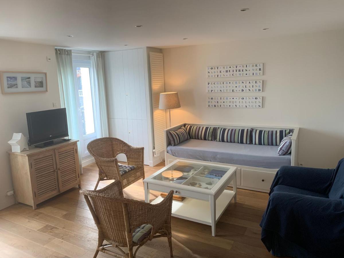 Apartamento Vue Sur Mer Cancale Exterior foto